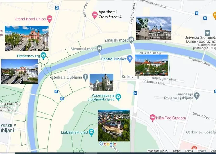 Cross Street 4 Gæstehus Ljubljana